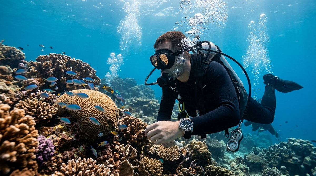 Breitling Superocean for scuba divers