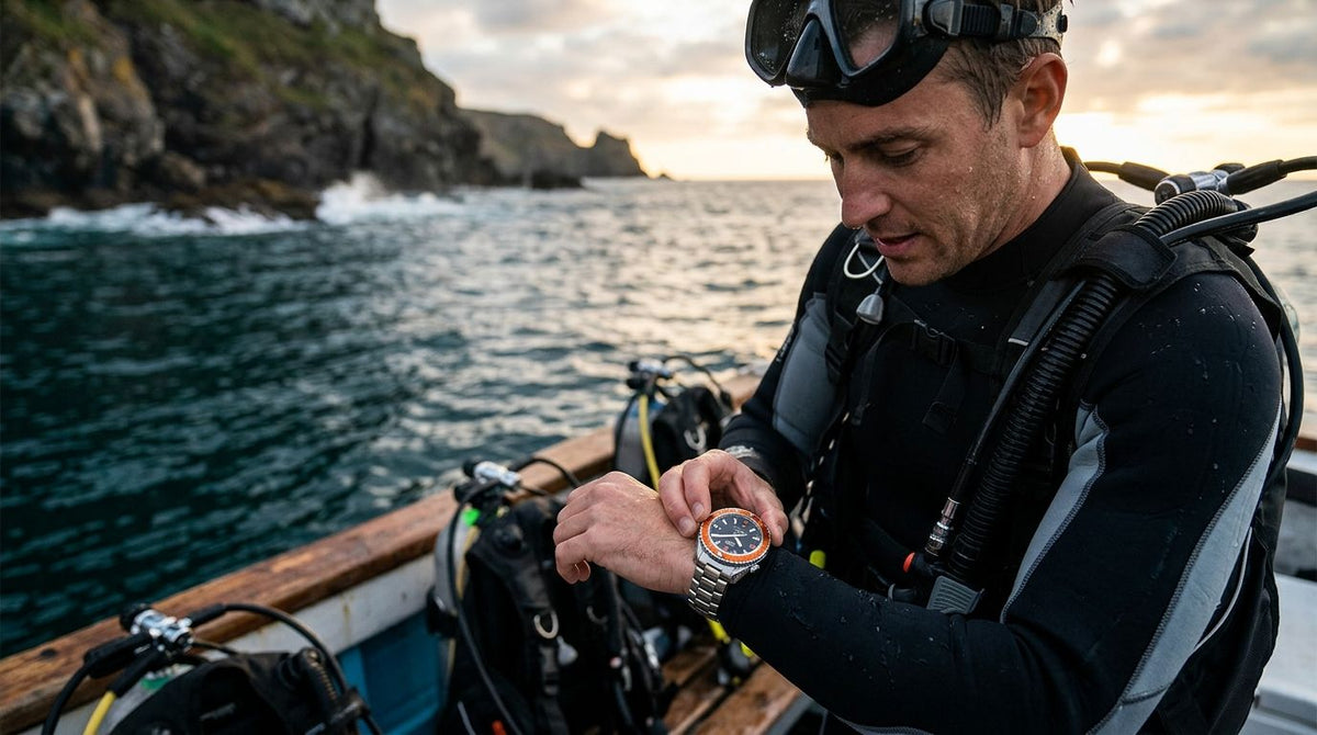 Omega Planet Ocean for adventure divers