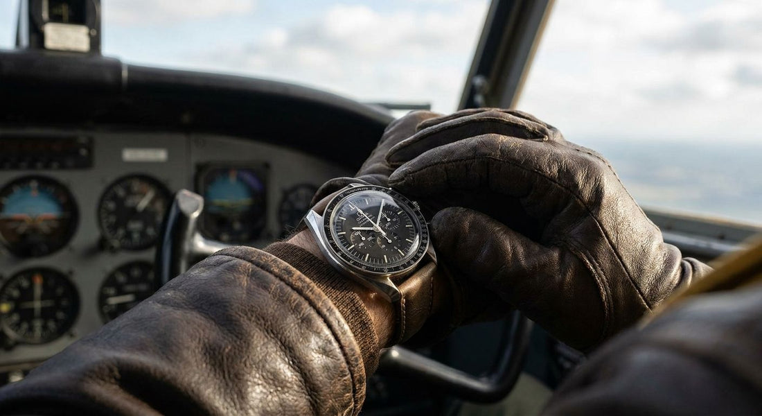 Omega Speedmaster watches for pilots