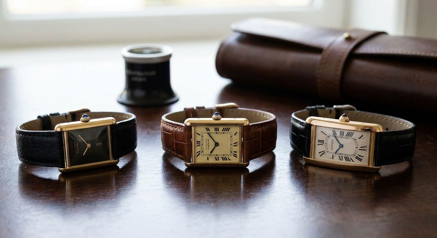 Best Cartier Tank models for a first luxury watch