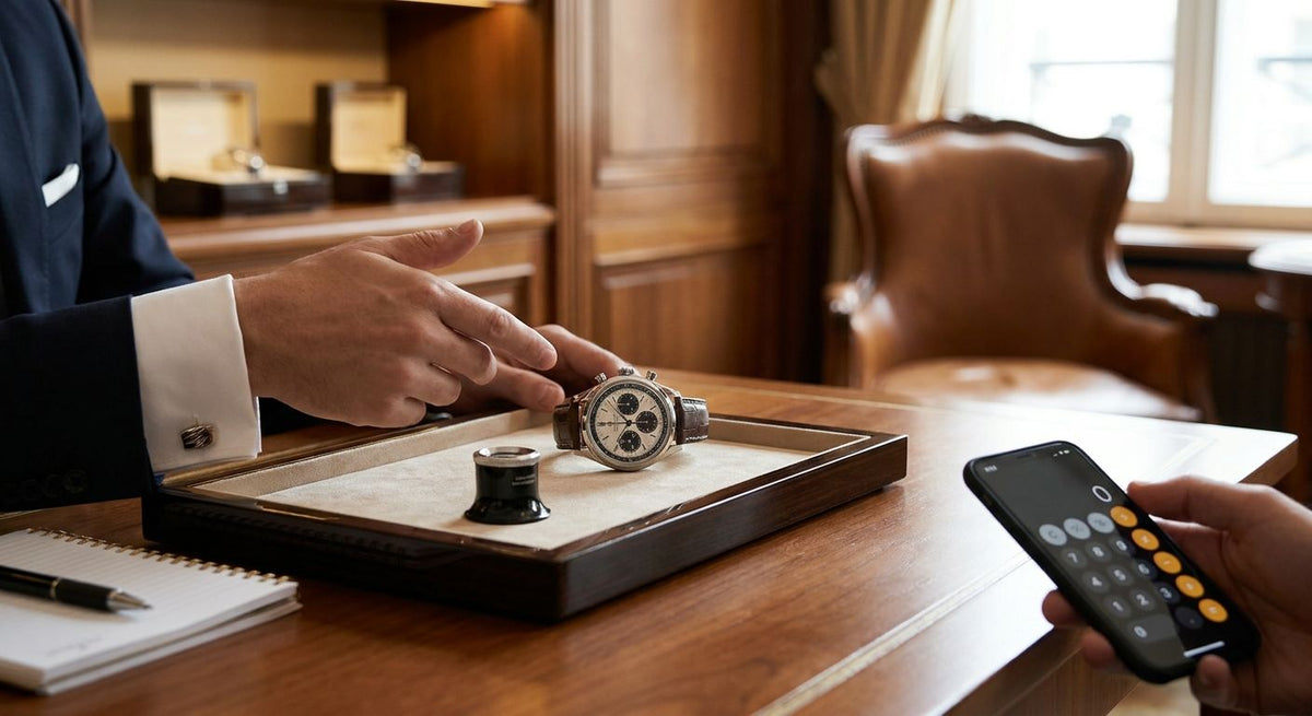 How to negotiate the price of a pre-owned luxury watch