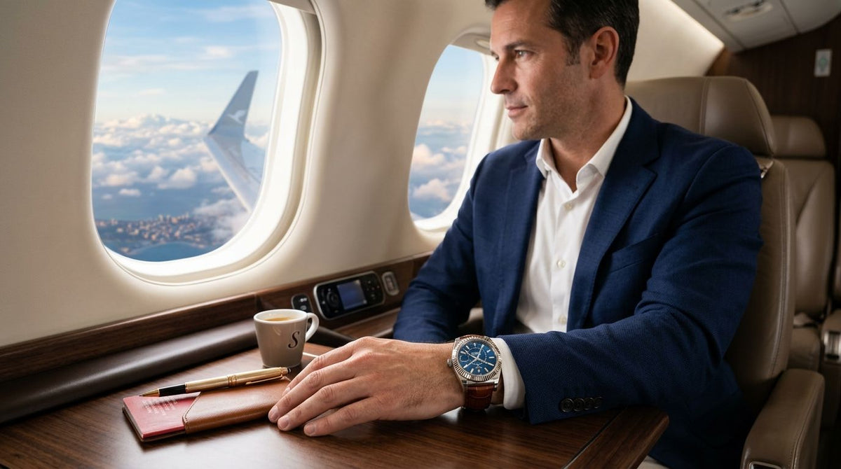 Rolex Sky-Dweller for global business travellers