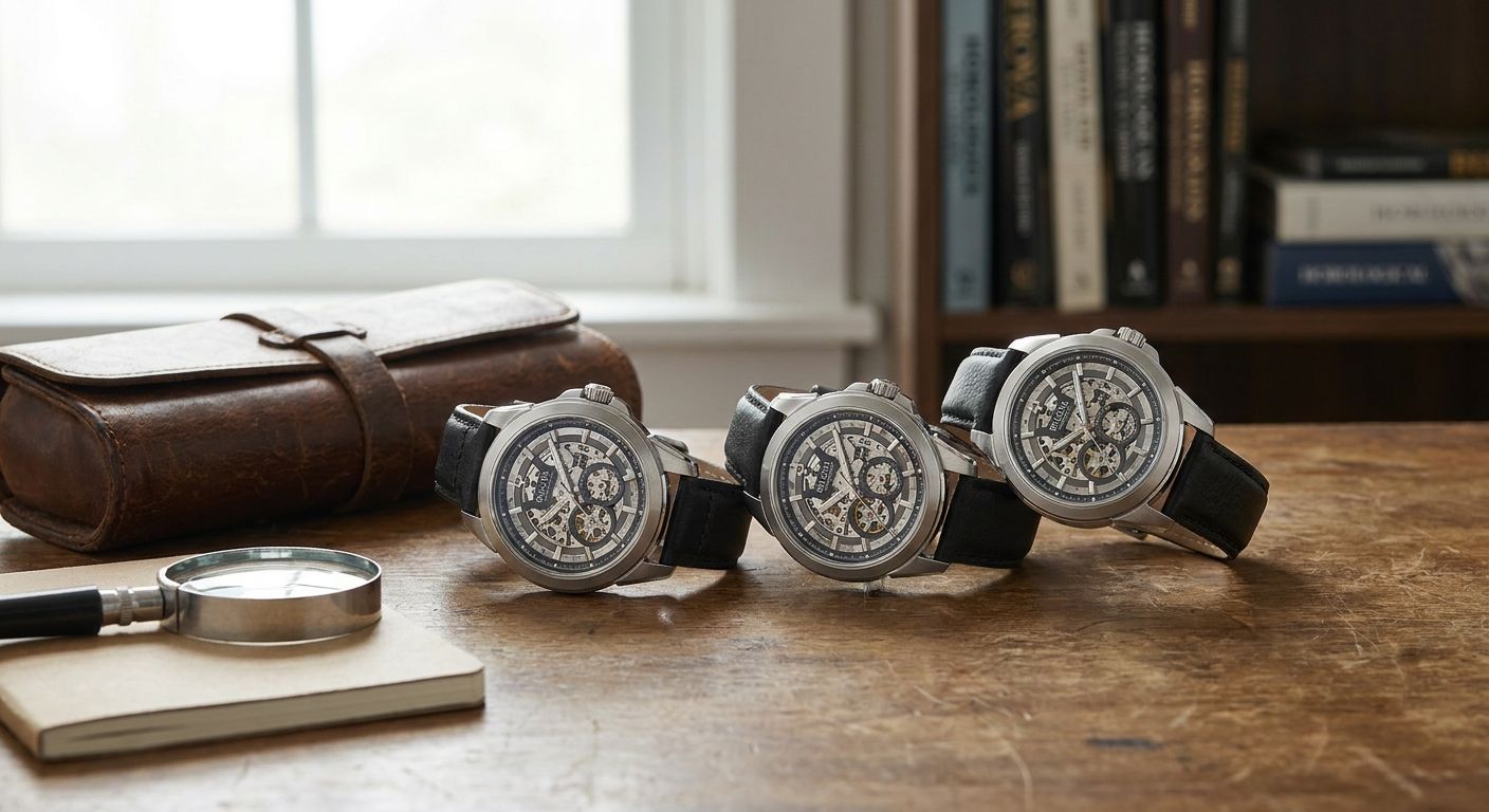 Bulova automatic watches for mechanical watch collectors