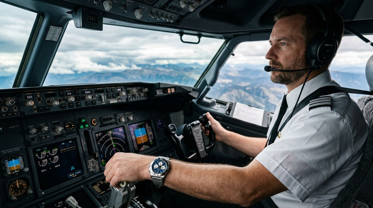 Breitling Chronomat for pilots