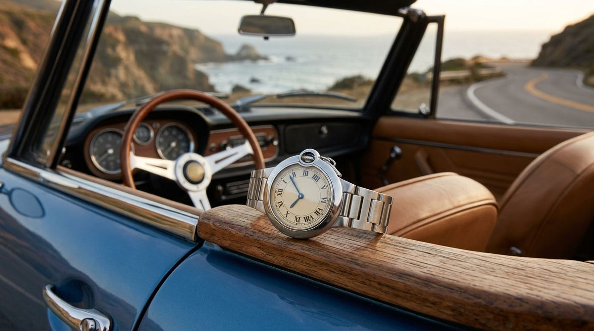 Cartier Pasha for vintage sports style