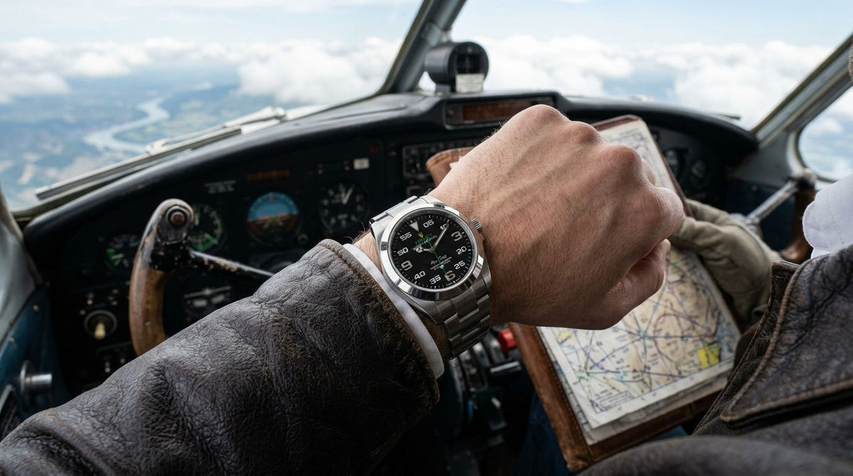 Rolex Air-King for aviation enthusiasts
