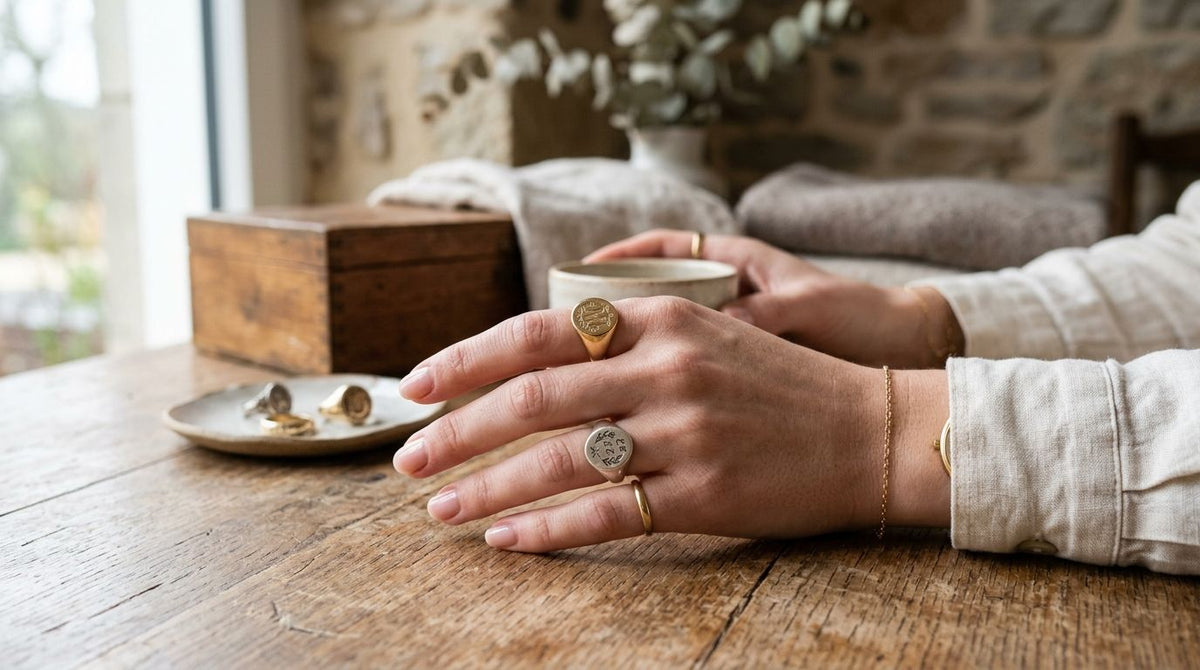 Signet rings for women