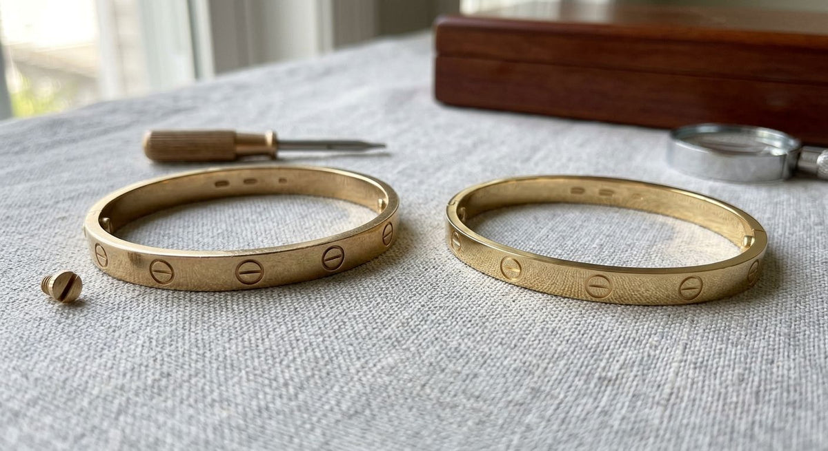 How to spot a fake Cartier Love bracelet