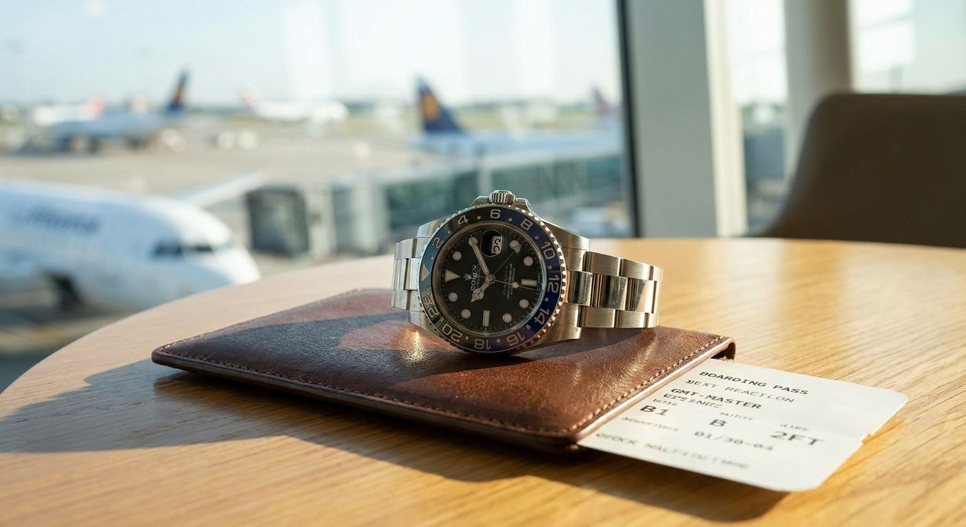 Rolex GMT-Master II for frequent travellers