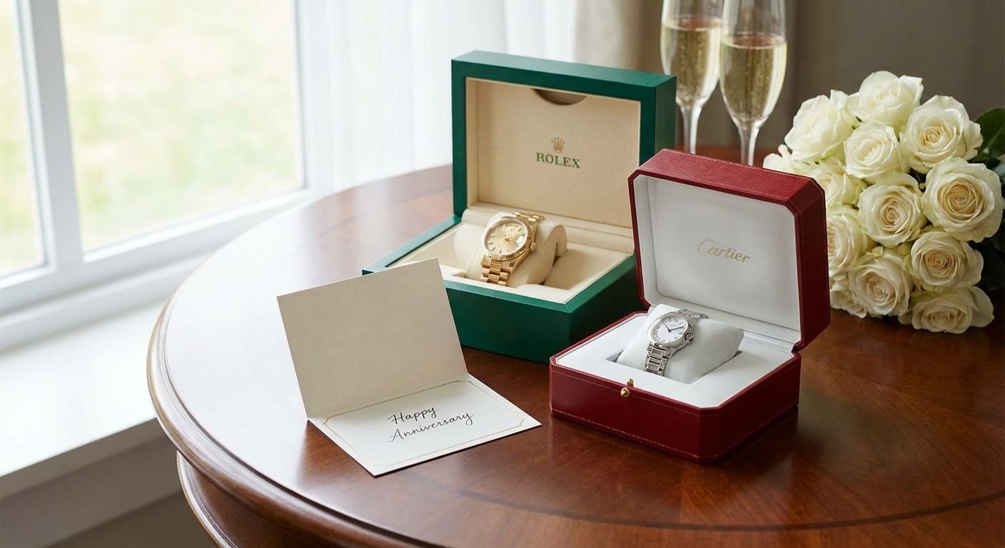 Luxury watches for anniversary gifts