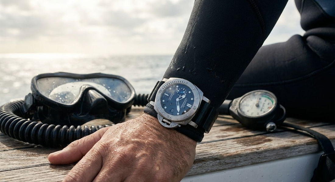 Panerai Luminor watches for divers