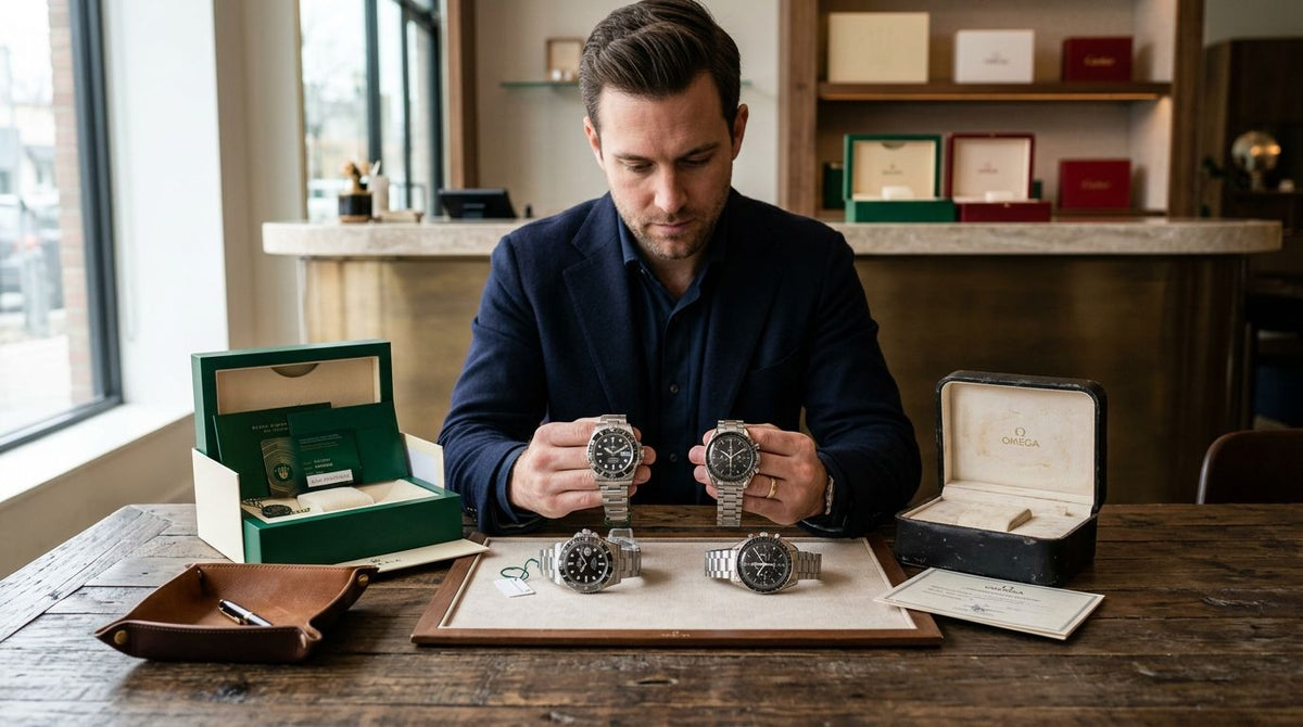 How to choose between new and pre-owned luxury watches