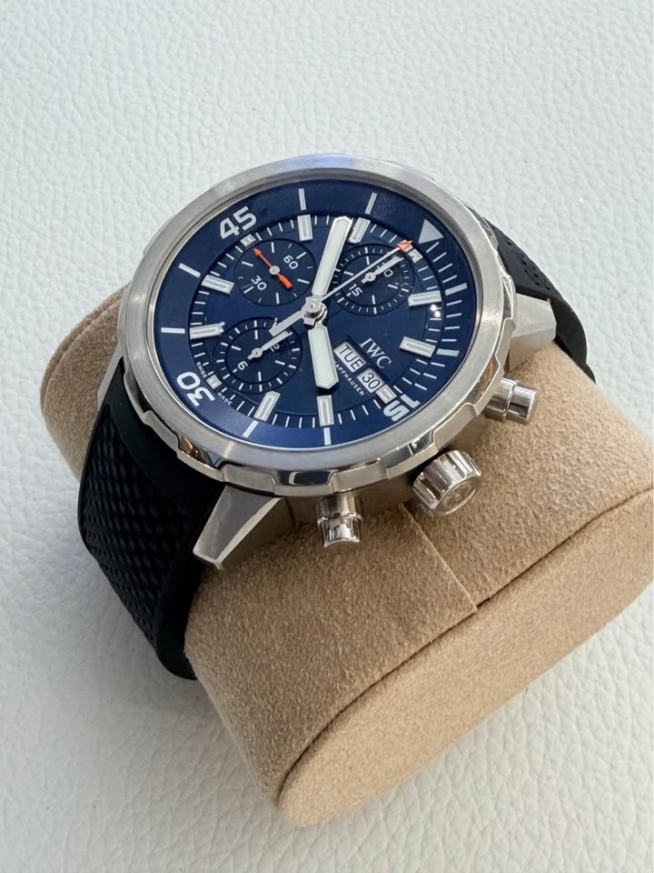 IWC Aquatimer Chronograph “Expedition Jacques‑Yves Cousteau,” reference IW376805.