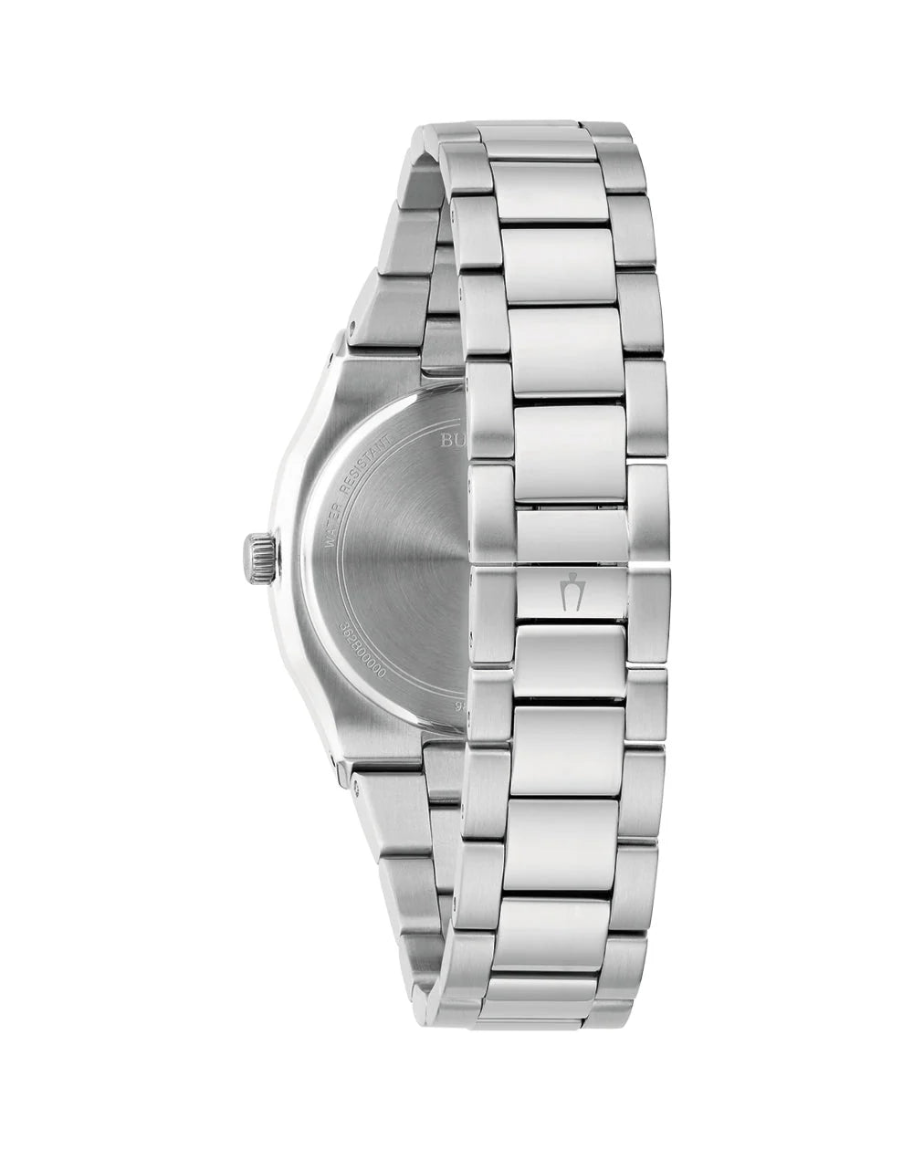 Bulova 96P228 Surveyor Lady Quartz Woman's Watch white Dial