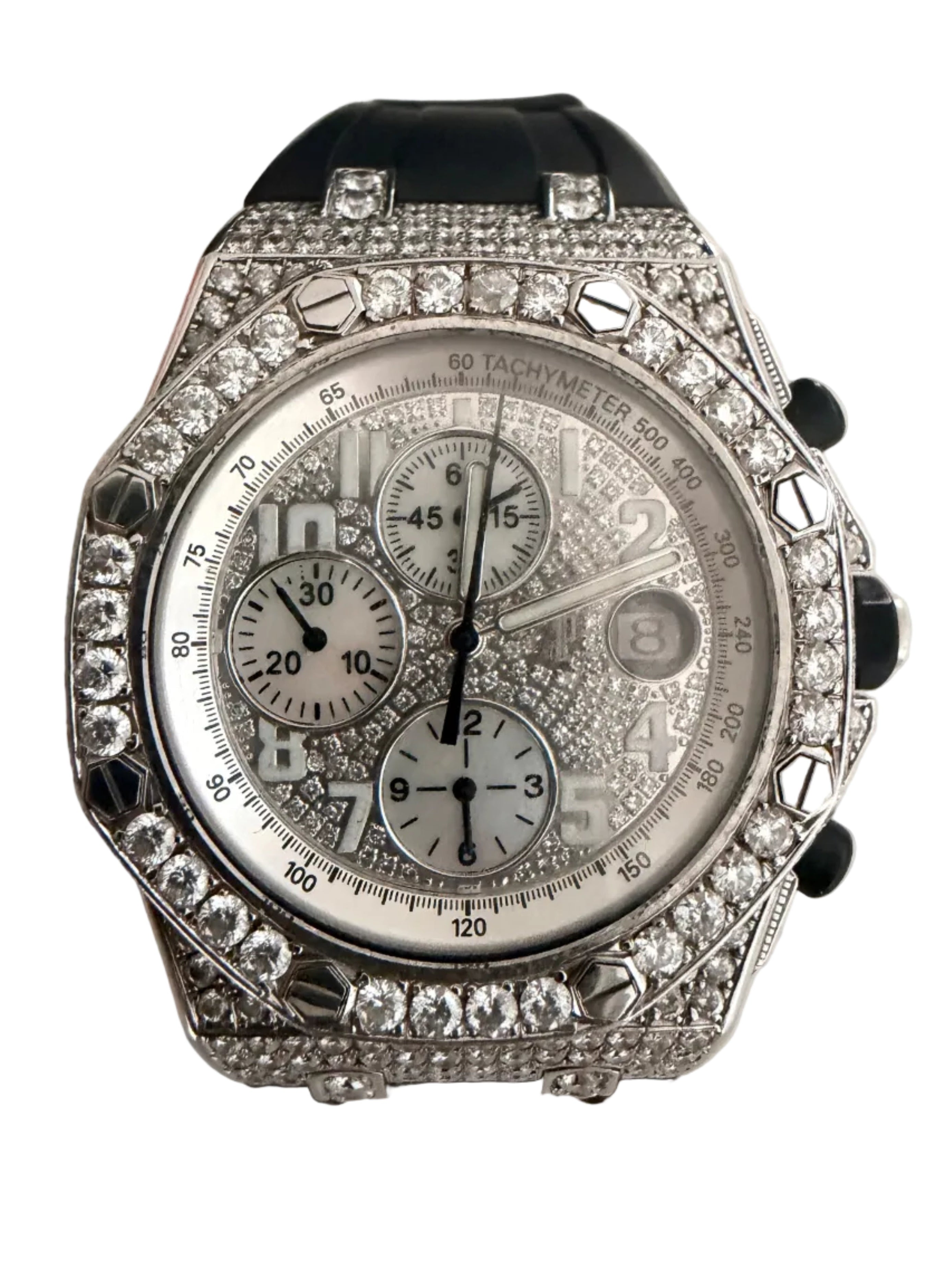 Diamond Set Royal Oak Audermars Piquet Watch