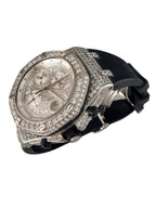 Luxury Watch with Diamond Settings 