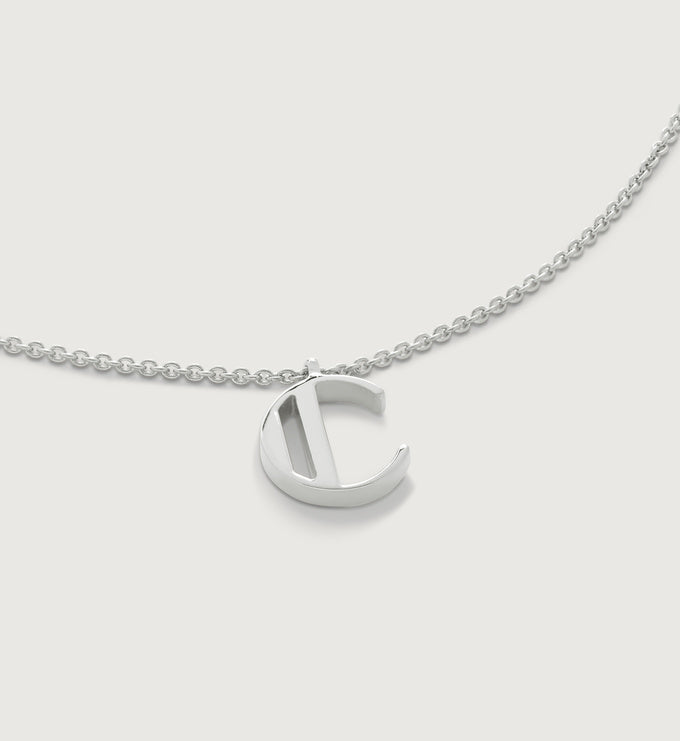 Initial C Chain Necklace