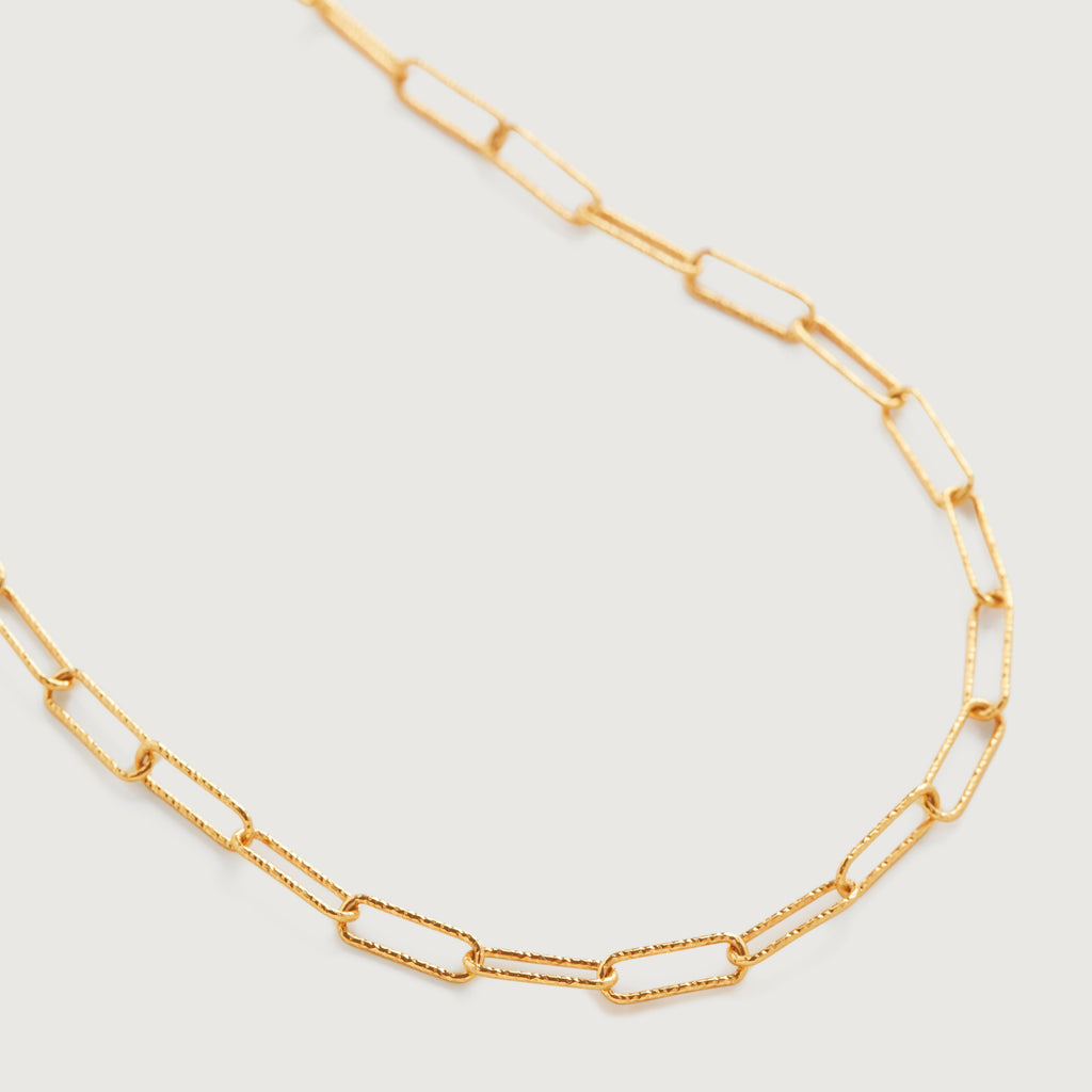 Alta Textured Chain Necklace 18'
