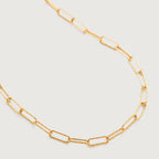 Alta Textured Chain Necklace 18'