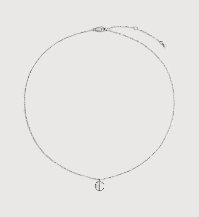 Initial C Chain Necklace