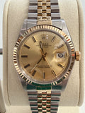 Rolex 1601 Wide boy Stainless steel/gold braclet