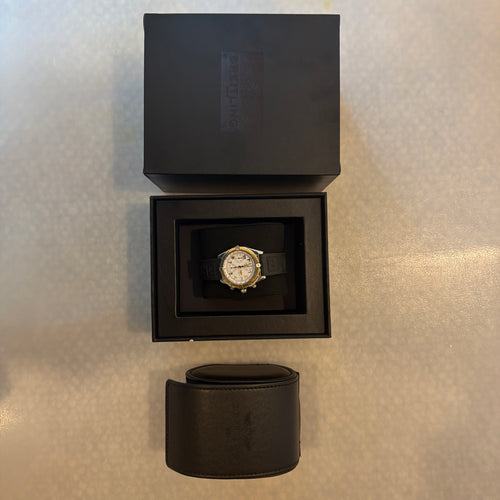 Breitling Chronomat D13050. 18k Bezal