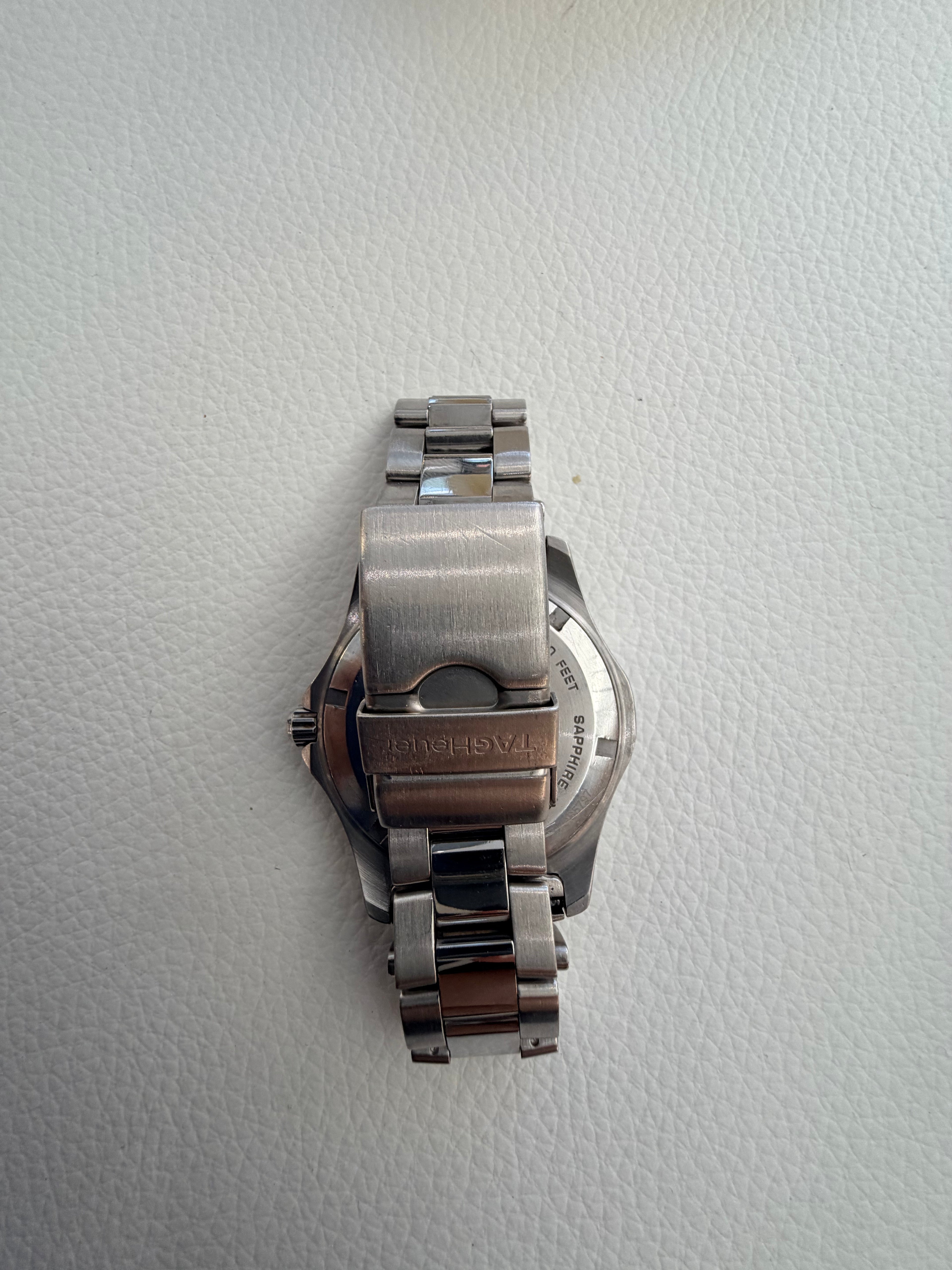 TAG Heuer Aquaracer Blue Dial Quartz Stainless Steel 300m (WAF1113)