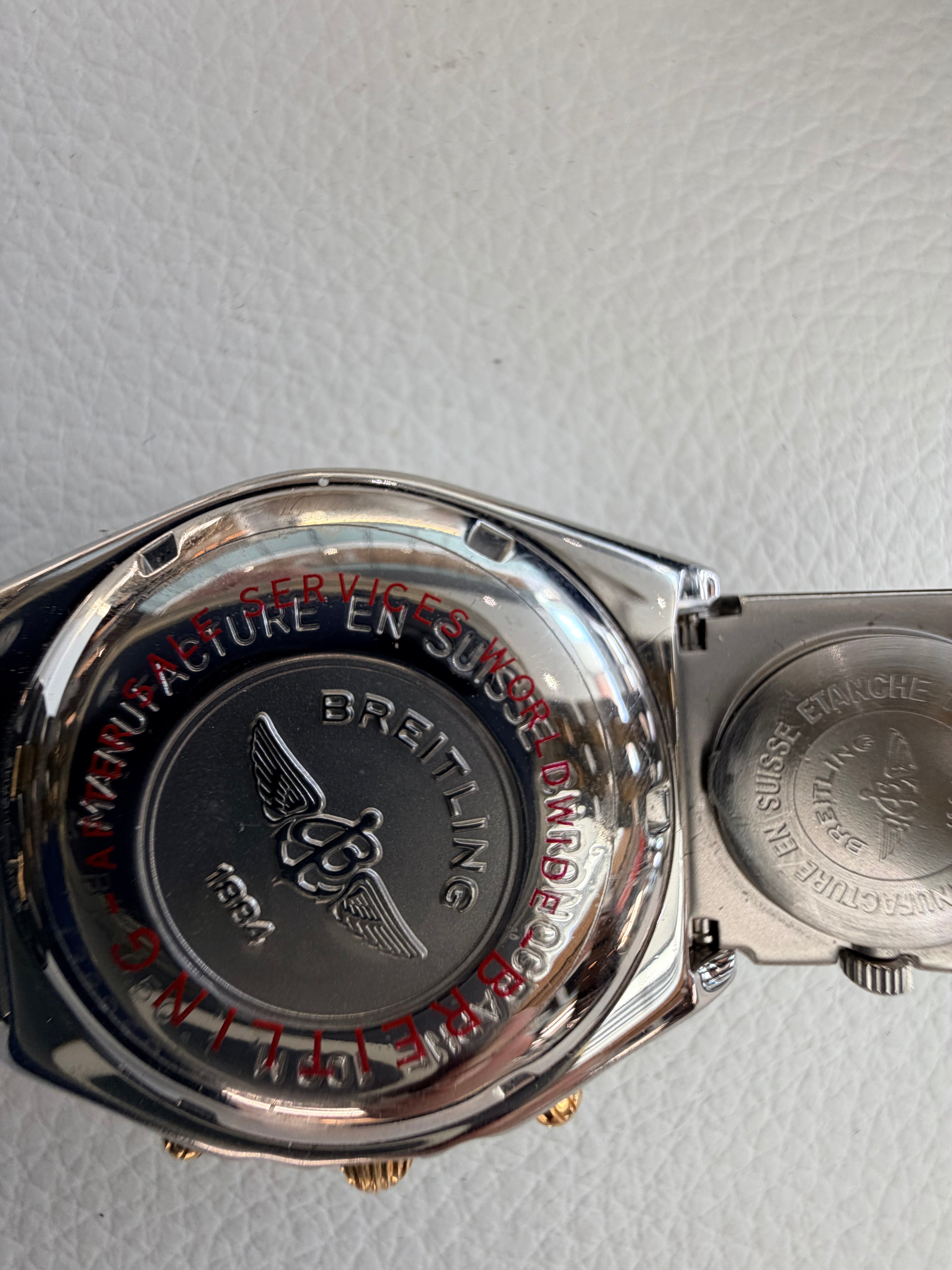 BREITLING Chronomat UTC Module Chronograph B13352 A70172 Men Automatic Quartz
