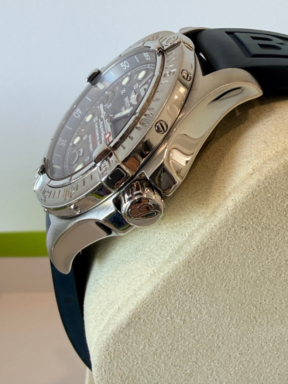 Breitling Superocean Steelfish A17390 Blue Dial Automatic Diver 44mm