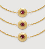 GP July Birthstone Chain Bracelet – Ruby