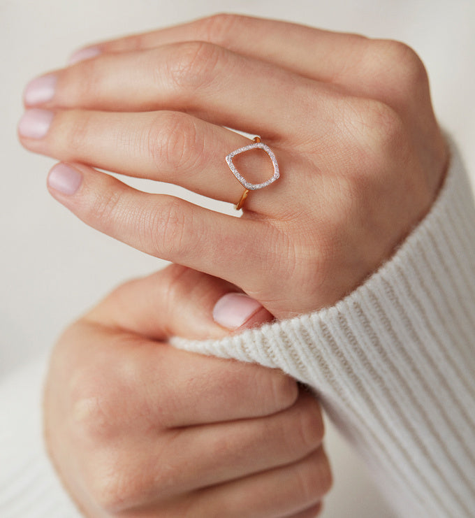 Riva Kite Diamond Ring
