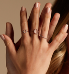MV Siren Small Nugget Stacking Ring
