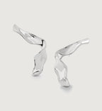 Wave Large Stud Earrings
