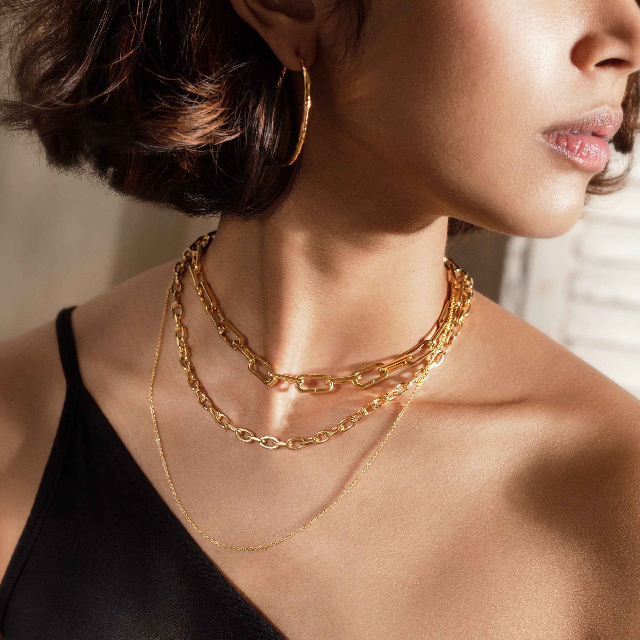 Alta Capture Mini Link Necklace Adjustable 48cm/19'