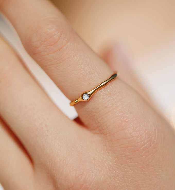 Diamond Stacking Ring