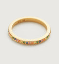 Multi Gemstone Eternity Ring 2mm