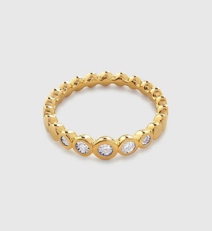 Graduated Diamond Half Eternity Ring