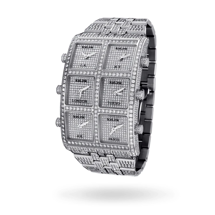 IceLink 6 Time Zone Diamond Set