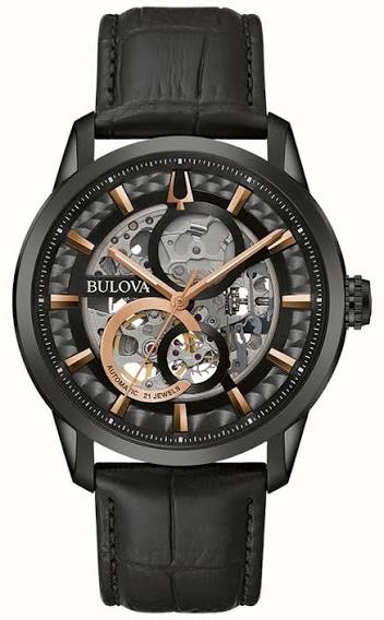 Bulova Sutton Skeleton Automatic 98A283