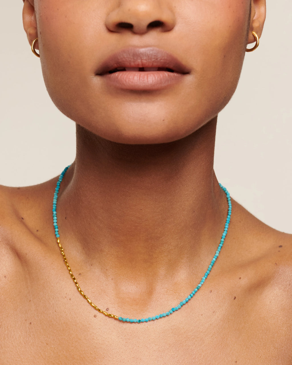 Rio Mini Necklace Turquoise