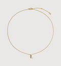 Initial L Chain Necklace