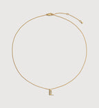 Initial L Chain Necklace