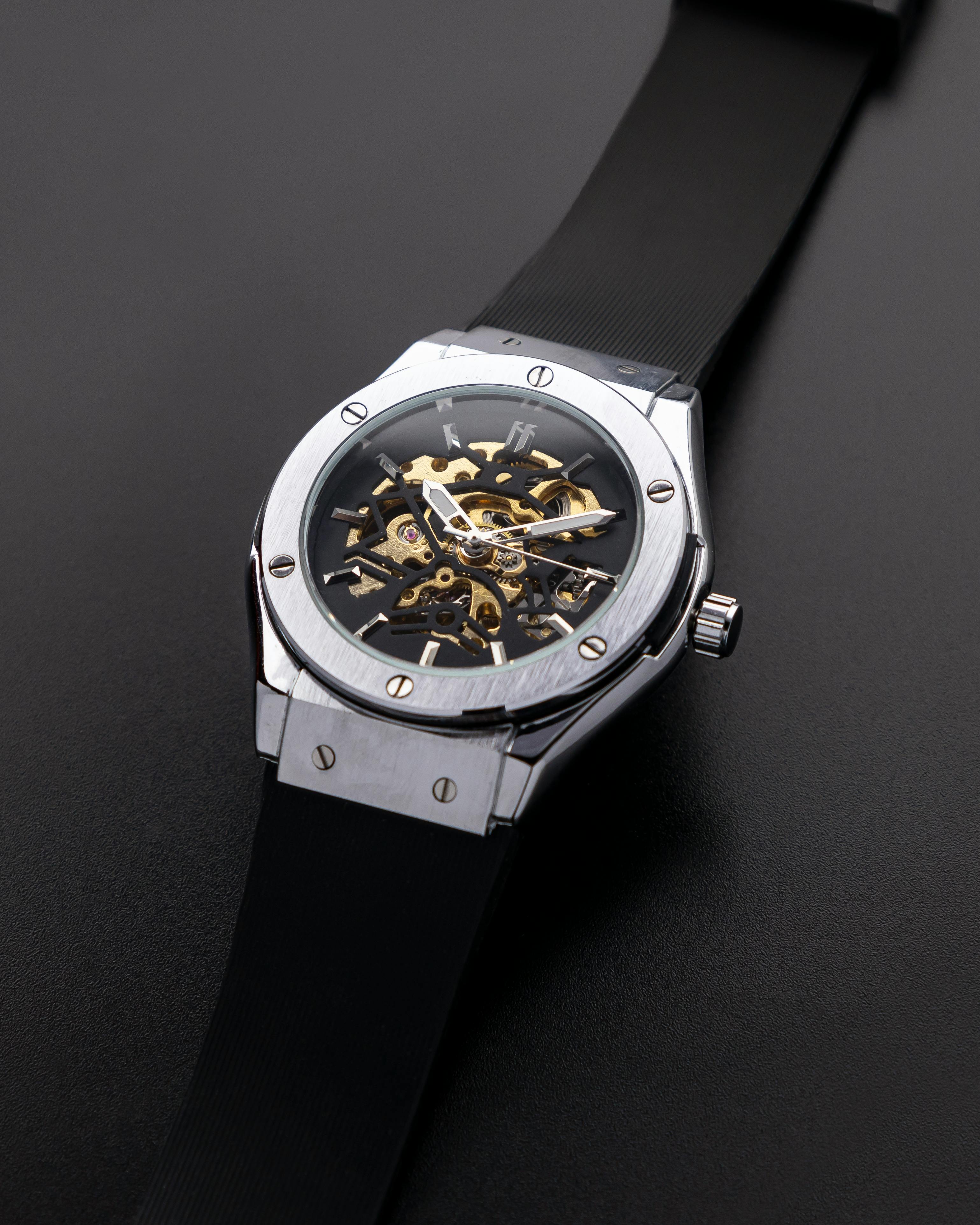 Classic Steel Chronograph Watch